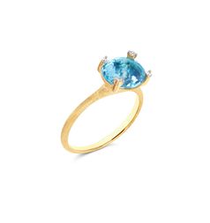 Nanis Ipanema Blue Topaz Ring