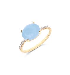Nanis Dancing Azure Ring / Aquamarine