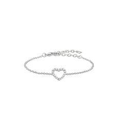 Recarlo Anniversary Diamond Heart Bracelet