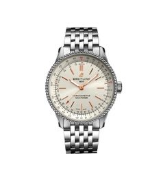 Breitling Navitimer Automatic 35 Stainless Steel / Silver / Bracelet