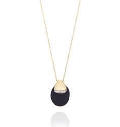Nanis Dancing in the Rain Mystery Black Necklace