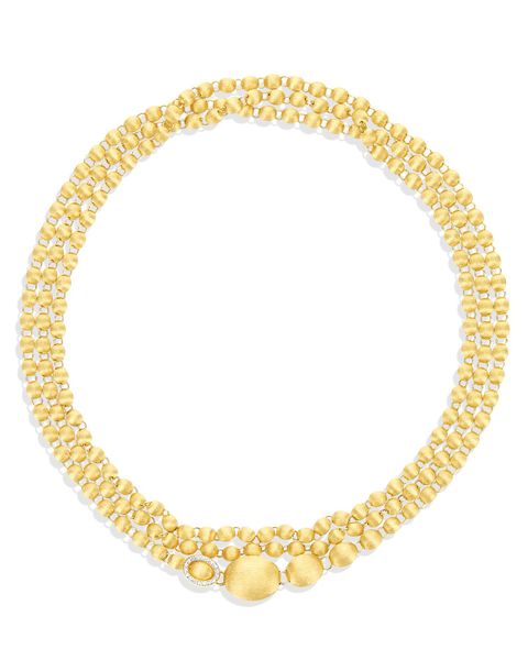 Nanis Dancing in the Rain Elite IVY Slim Necklace / Yellow Gold