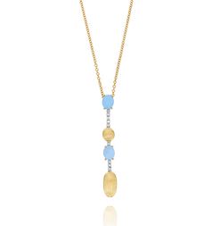 Nanis Dancing in the Rain Azure Necklace