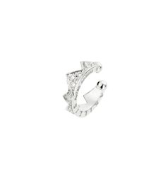 Akillis Capture Light Diamond Ear Cuff (single) / White Gold
