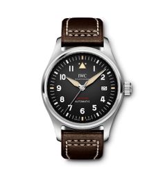 IWC Pilot's Watch Automatic Spitfire Stainless Steel / Black / Calf