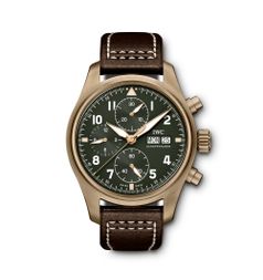 IWC Pilot's Watch Chronograph Spitfire Bronze / Green