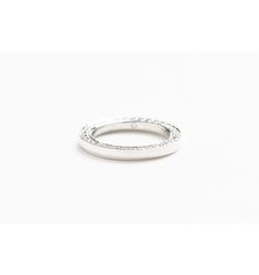 Noor White Gold Band