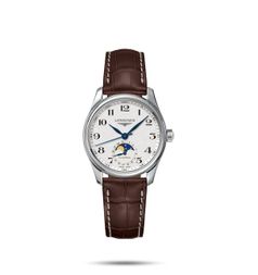 Longines Master Collection Moon Phase 34 Stainless Steel / Silver