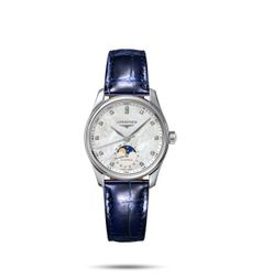 Longines Master Collection Moon Phase 34 Stainless Steel / MOP