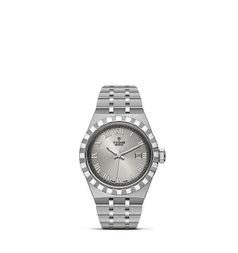 Tudor Royal Date 28 Stainless Steel / Silver - Roman