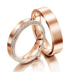 Meister Classics Wedding Rings / Red Gold
