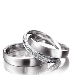 Meister Classics 42 Wedding Rings / White Gold