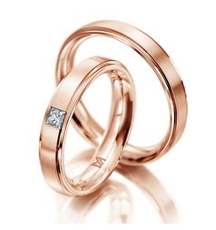 Meister Classics Wedding Rings / Red Gold