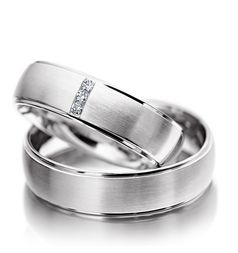 Meister Classics Wedding Rings 44 / White Gold
