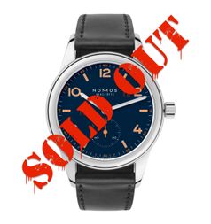 Ace x Nomos Club 36 Blue Limited Edition / open case back