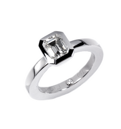 Noor Radiant Cut Engagement Ring 