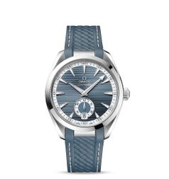 Omega Seamaster Aqua Terra 150M Co-Axial Master Chronometer Small Seconds Stainless Steel / Blue / Rubber