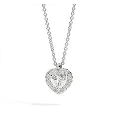 Recarlo Anniversary Love Diamond Solitaire Necklace 0.24ct