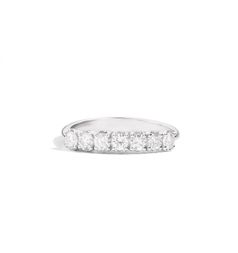 Recarlo Anniversary 7 Stone Diamond Ring 0.50ct