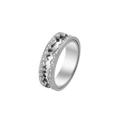 Akillis Capture In Motion Ring / White Gold