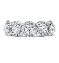 Royal Asscher Diana Diamond Ring