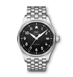IWC Pilot's Watch Automatic 36 Black / Bracelet