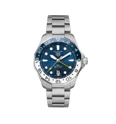 TAG Heuer Aquaracer Professional 300 GMT Stainless Steel / Blue