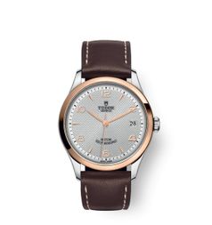 Tudor 1926 36 Stainless Steel / Rose Gold / Silver / Leather