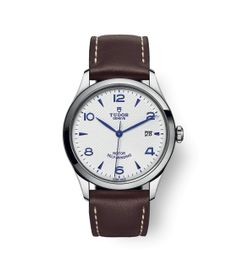 Tudor 1926 39 Stainless Steel / Opaline / Leather