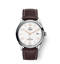 Tudor 1926 39 Stainless Steel / White / Leather