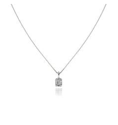 Zoccai Diamond Baguette Necklace