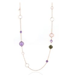 Zoccai Dome Chanel Multi-Stones Necklace
