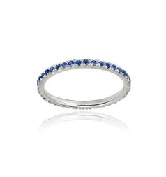 Zoccai Smile Blue Sapphires Eternity Ring