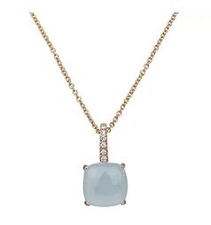 Zoccai Empire Aquamarine & Diamonds Necklace