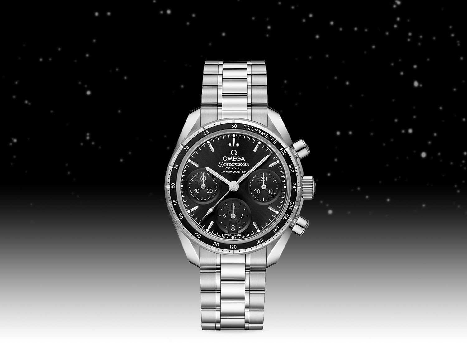 omega speedmaster 38mm black