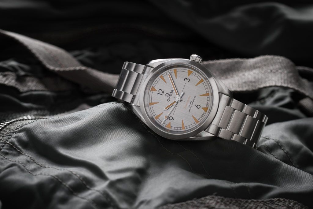 omega railmaster silver dial