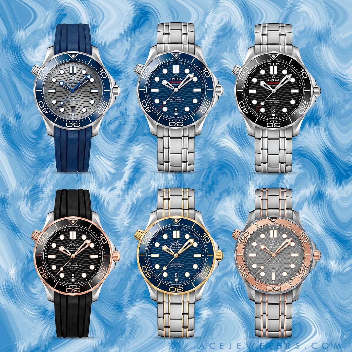 all omega seamaster models