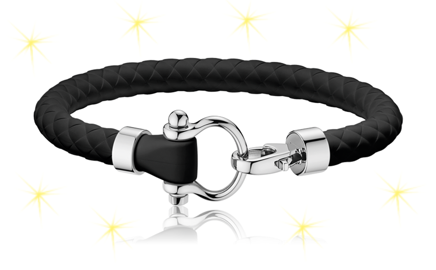 Omega sailing bracelet shop Ace Jewelers Christmas gift ideas for her and for him