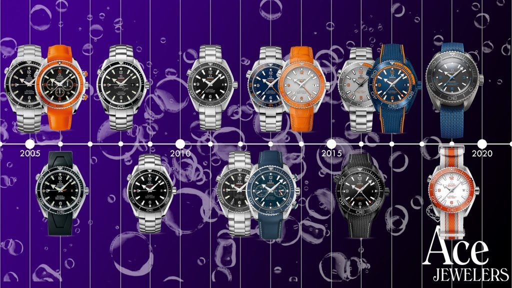 omega seamaster models by year