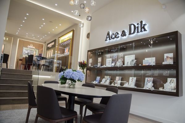 Ace & Dik Jewelers boutique interior