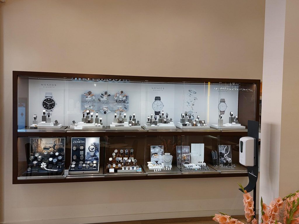 Pop-Up NOMOS Corner at Ace and Dik Jewelers