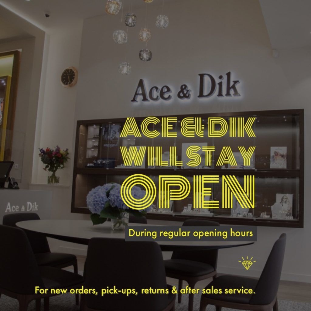 Ace & Dik open during lockdown start December 19, 2021
