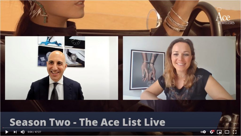 The Ace List Live Season Two Episode 11 Caroline Gaspard Akillis Jewelry