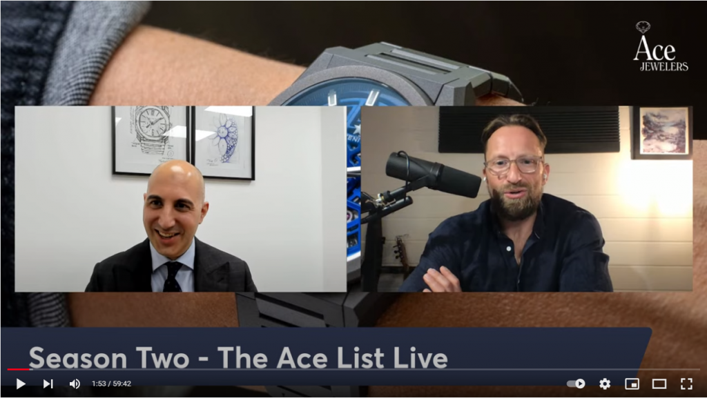 The Ace List Live Season 2 Episode 16 Andrew McUtchen Time+Tide Watches
