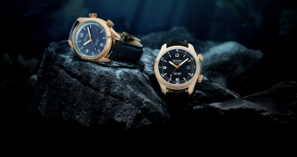 the 2022 bremont argonaut with bronze case