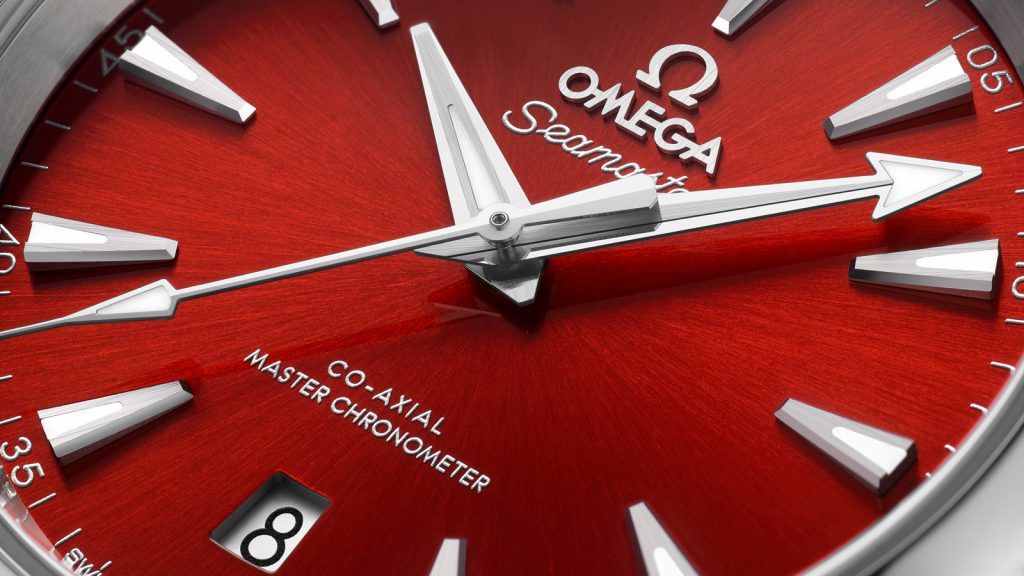 New 2022 Omega Seamaster Aqua Terra with terracotta dial