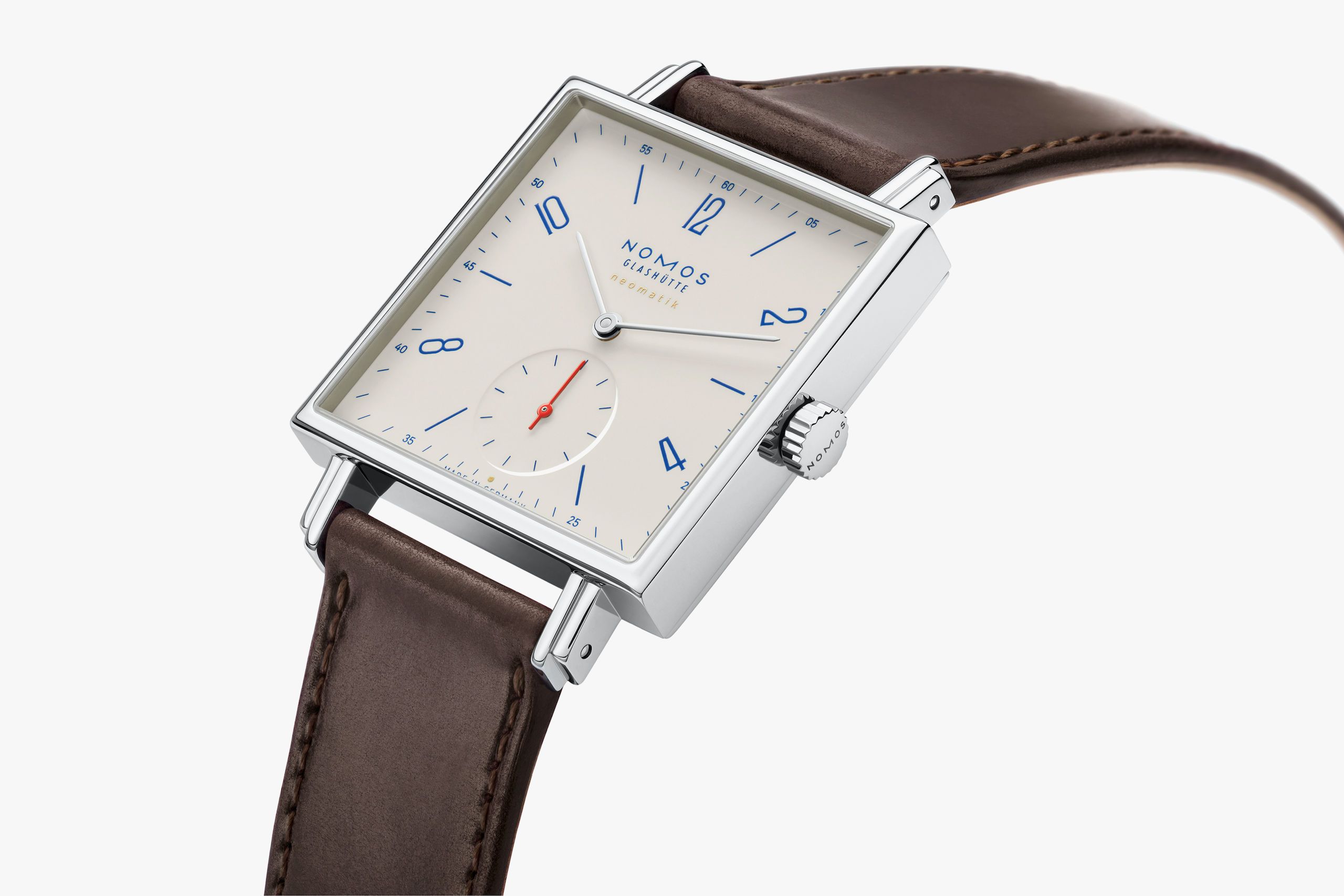NOMOS Tetra neomatik 175 Years Watchmaking Glashütte Off-White 421.S1 3