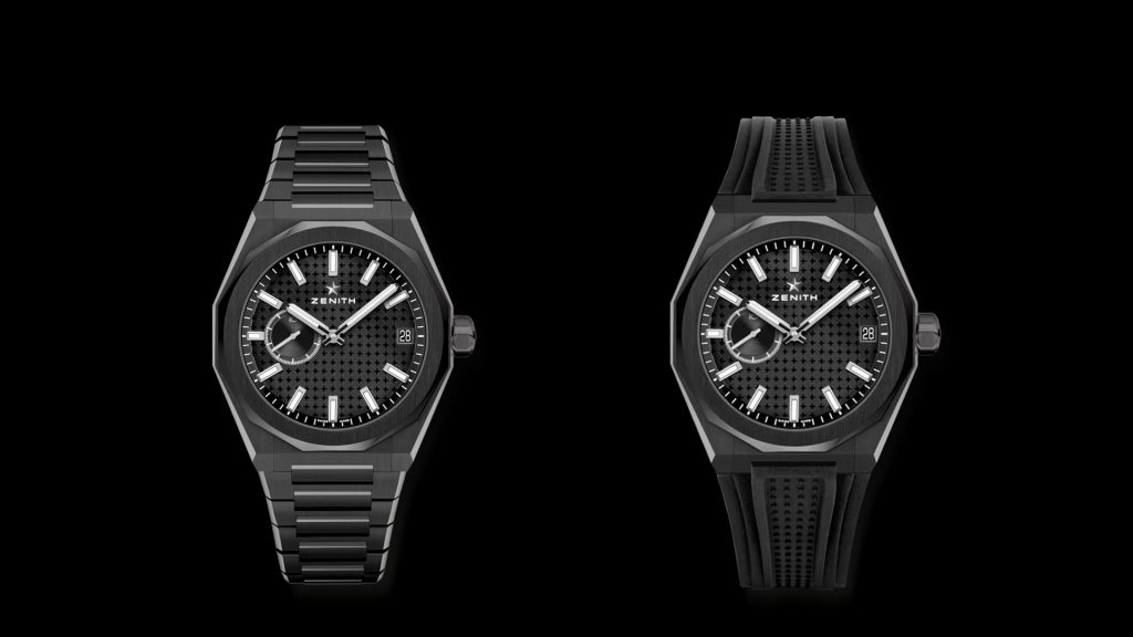 The Black Ceramic Editions Of The Zenith Defy Skyline & Defy